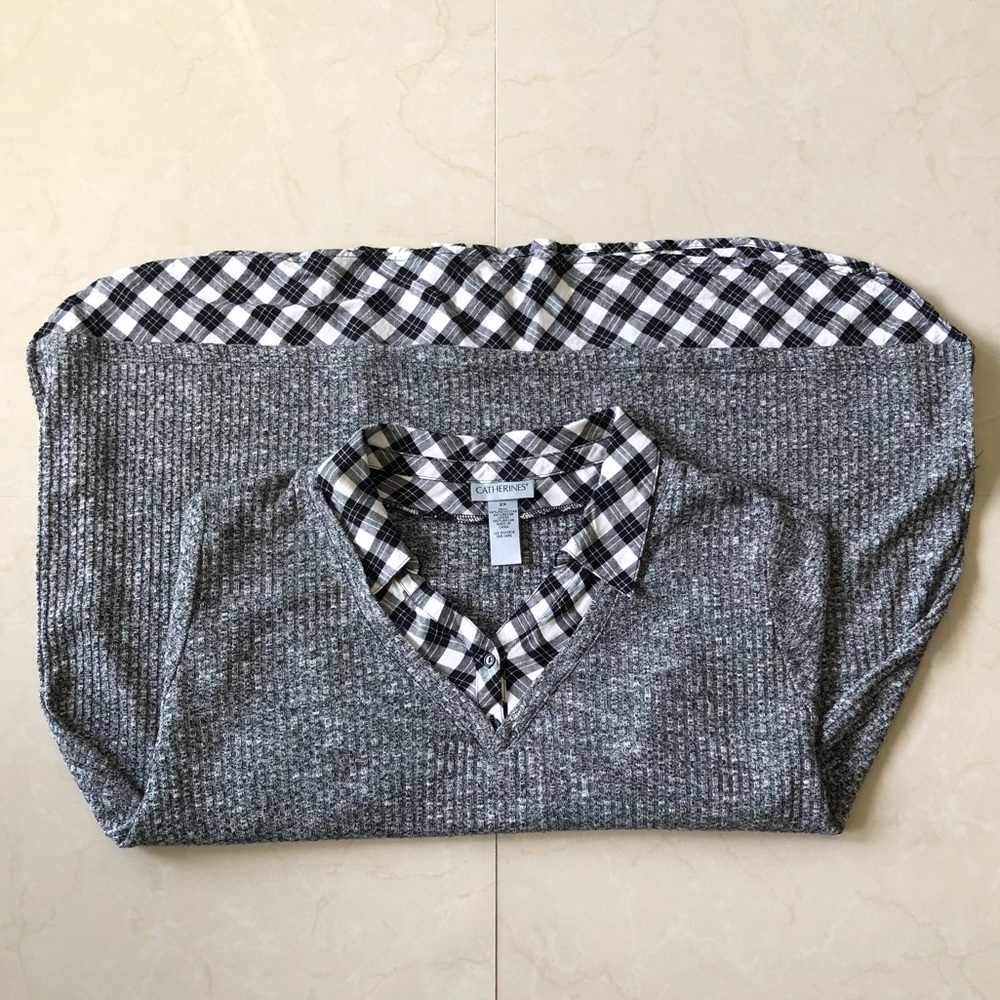 Catherines 2X office blouse